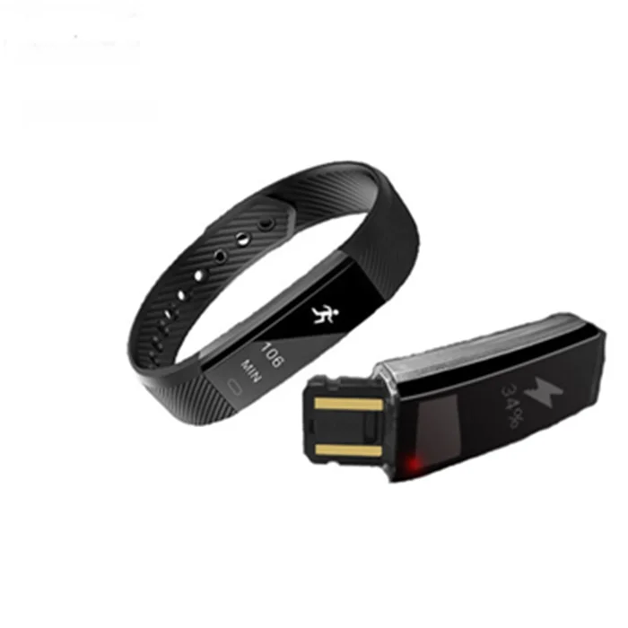 ID115 Smart Bracelet Fitness Tracker Pedometer Activity Monitor Smart Band