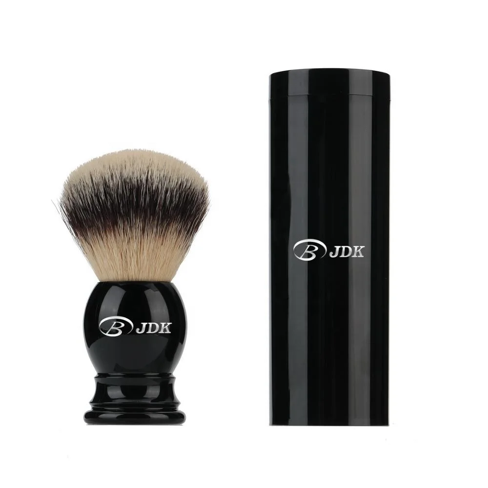 Jdk Hot Sale Cheap Synthetic Hair Shaving Brush With Acrylic Handle For
