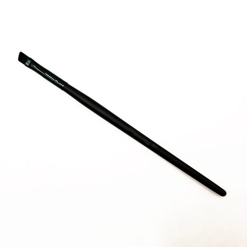 All Black Synthetic Precision Angled Eyeliner Brow Brush Makeup Buy