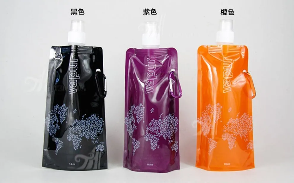 Promotional Advertising Usable Foldable Water Bottle