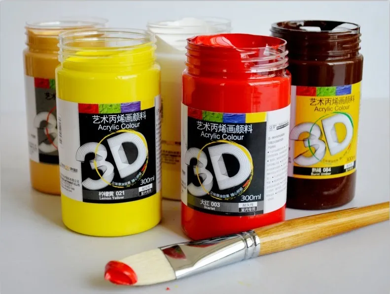 3d heavy body acrylic paint buy acrylic paint 3d acrylic black light pen walmart