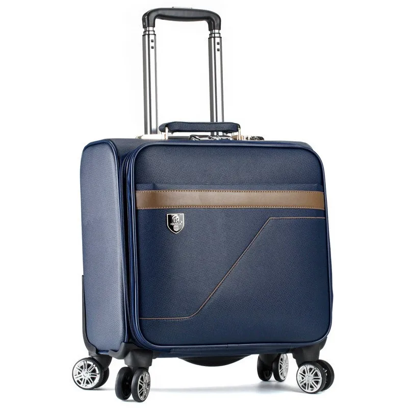 16'' Chinese Wholesale Cheap Custom Lightweight Leather Suitcase Buy