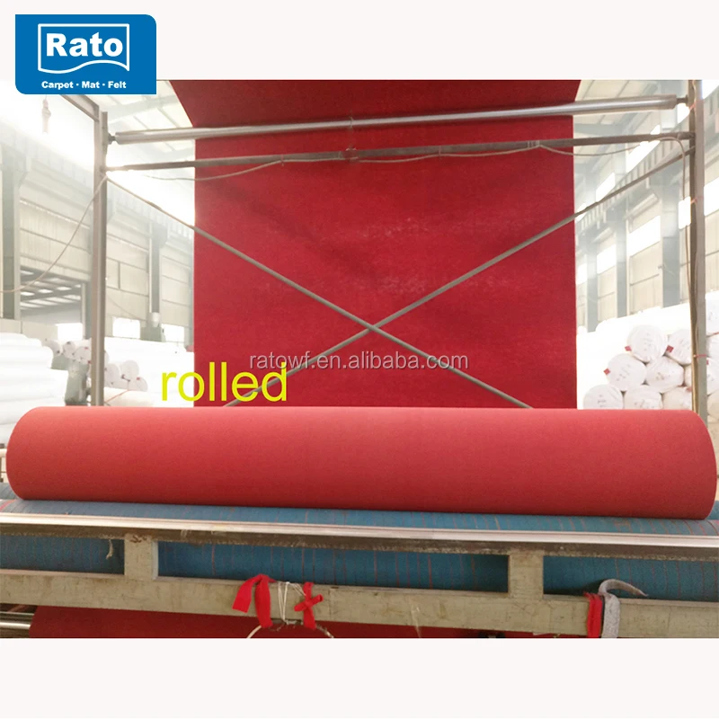 Red Striped Carpet Runner Event Carpet Welcome Carpet Factory Supply