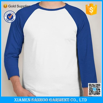 wholesale raglan shirts printed sleeves