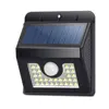 IP65 Waterproof Solar Power Wall Mounted LED Garden Lights 2 Years Warranty Security LED Solar Motion Sensor Wall Light