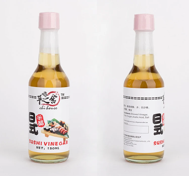150ml Brc Fda Halal Japanese Sushi Vinegar For Sushi Foods Dressing