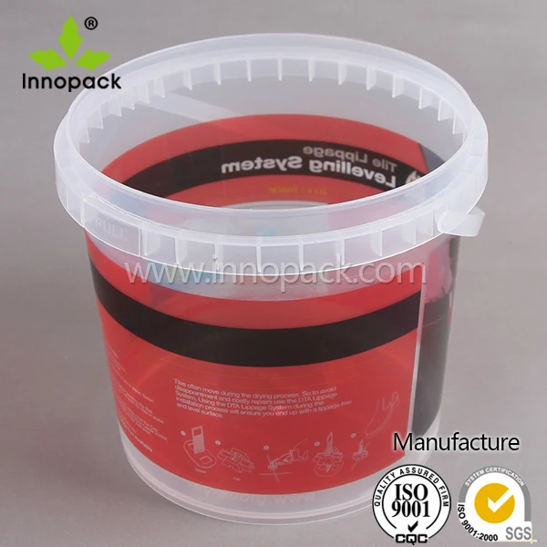 Customized Clear Plastic Ice Cream Container With Handle For Sale Buy