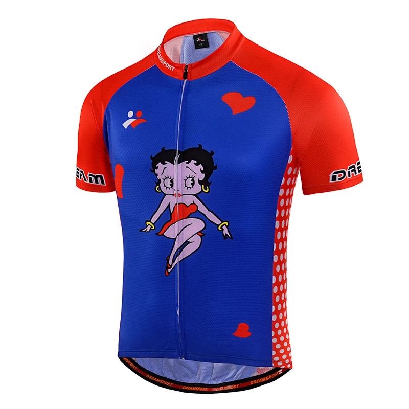 cartoon cycling jersey