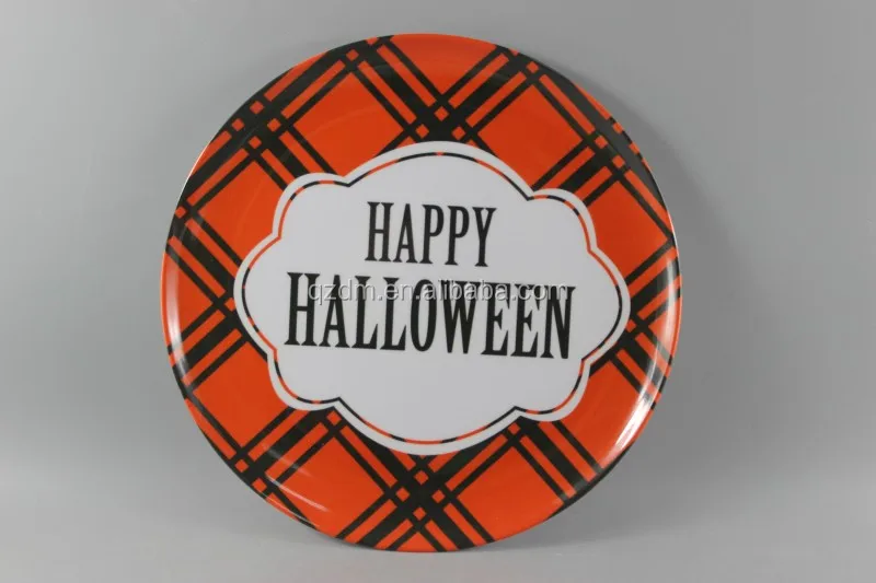 Hallowmas Melamine Dinner Plate Cheap Dishes