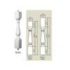 Newel post frosted glass railings antique pu baluster