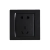 Smart hotel socket universal socket chrome plug sockets