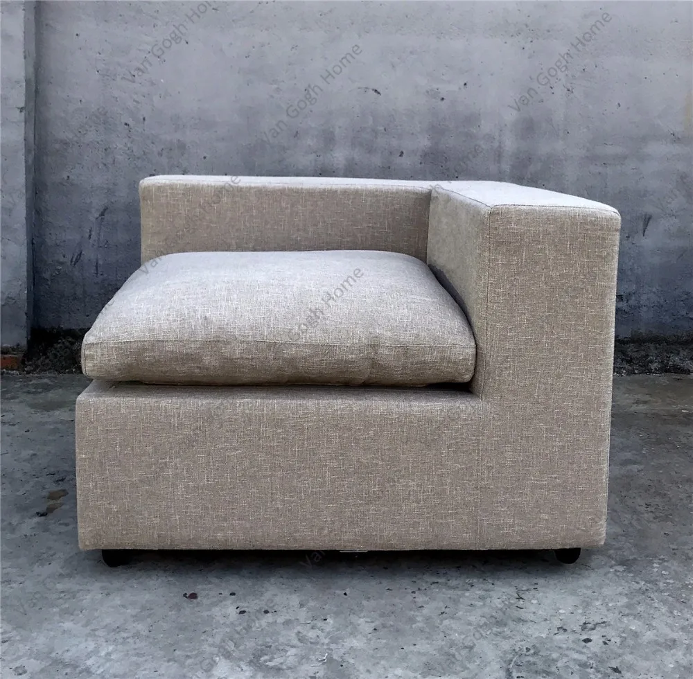 Factory Direct Modern And Simple Design Lounge Sofa Triangle Corner