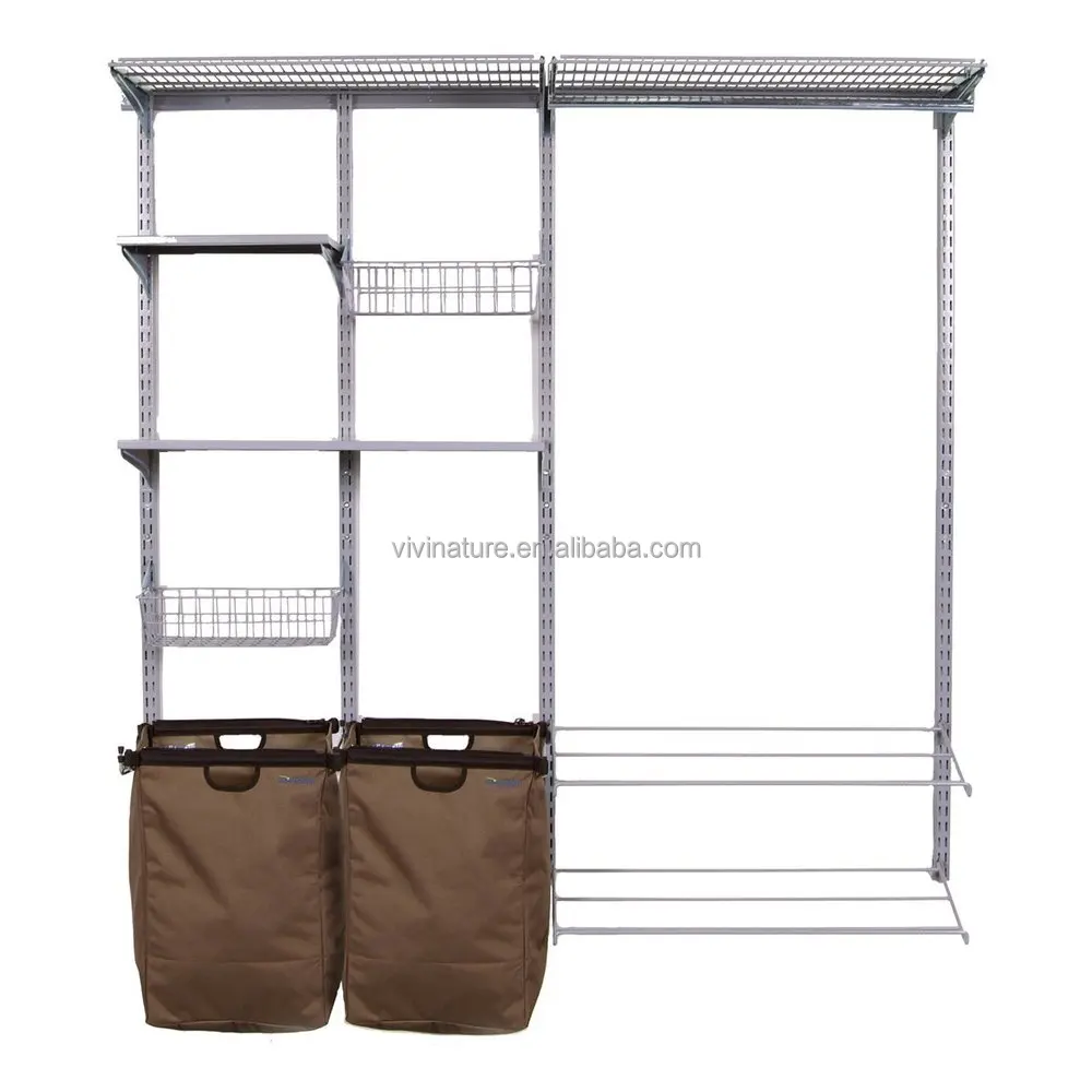 Storability Garment Wall Mount Storage System With Drying Rack And Storability Garment Wall Mount Storage System With Drying Rack And
