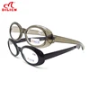 Famous Oval Sun Glasses Luxury Brand Plastic Round Small Size Frame Cheap Readers Oculos
