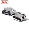 factory dayu micro usb b female 5 pin connector smt pcb jack socket