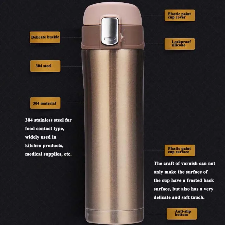 Chinese Supplier Excellent Price Colorful Drinking Stainless Steel Water Bottle