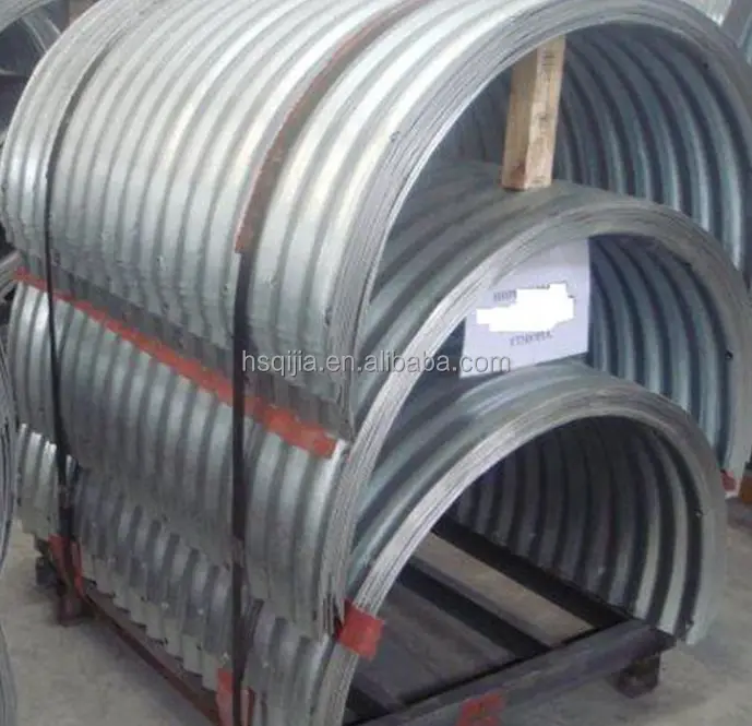 Corrugated Steel Culvert Pipe In 8 To 10 Foot Diameter Buy Corrugated