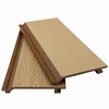 Exterior composite cedar wood siding