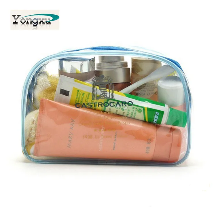 transparent pvc cosmetic bag