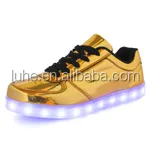 2016 Hot Selling led light sneaker shoes, latest Fashion led sneaker, Led Light up Men Shoes Men Sneakers