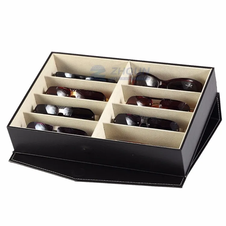 Decorative 8 Grids Multiple Eyeglass Eyewear Sunglasses Storage Display