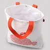 canvas beach bag with pocket inside