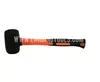 Plastic mallet, Fiberglass Handle White Rubber Mallet
