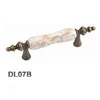 bedroom zinc alloy door ceramic furniture handle&knob