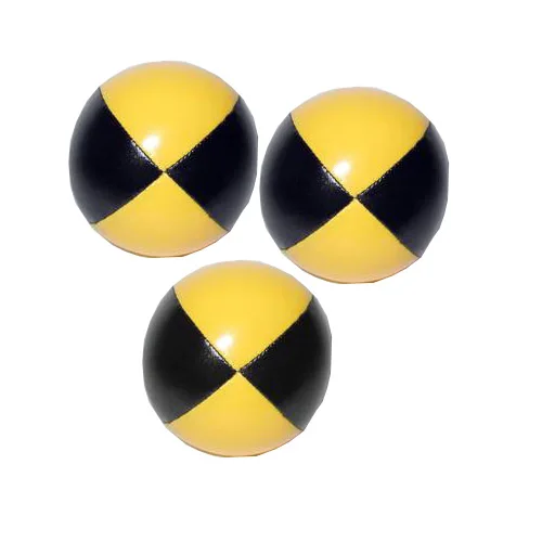 5 inch wholesale high quality pu leather juggling ball with