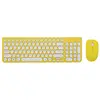 PC Keyboard and Mouse Wireless Round Keyboard