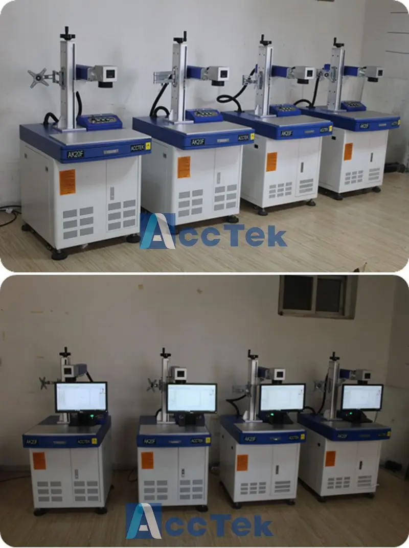30w raycus fiber laser source fiber laser marking machine price for metal