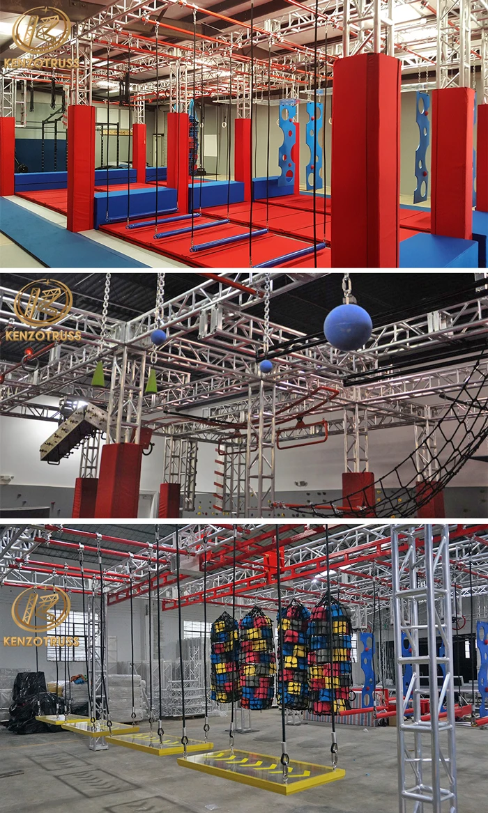 Ninja Warrior Obstacle Course Indoor : TourGo Children New Adventure