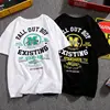 Plain Long Sleeve T Shirt Women Scallop Turkey Man Election Blank T-Shirt