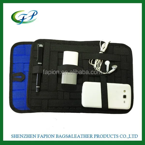 Elastic Accessory Storage Board Pad Tablet Multifunctional Bag Woven