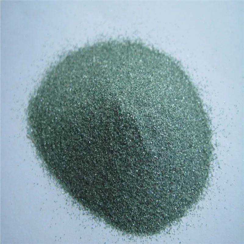 Abrasive material silicon carbide black and green silicon carbide