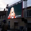 Full color outdoor P8 led presentation screen in Philippines
