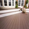 Solid Hardwood Composite Decking Fireproof wpc board