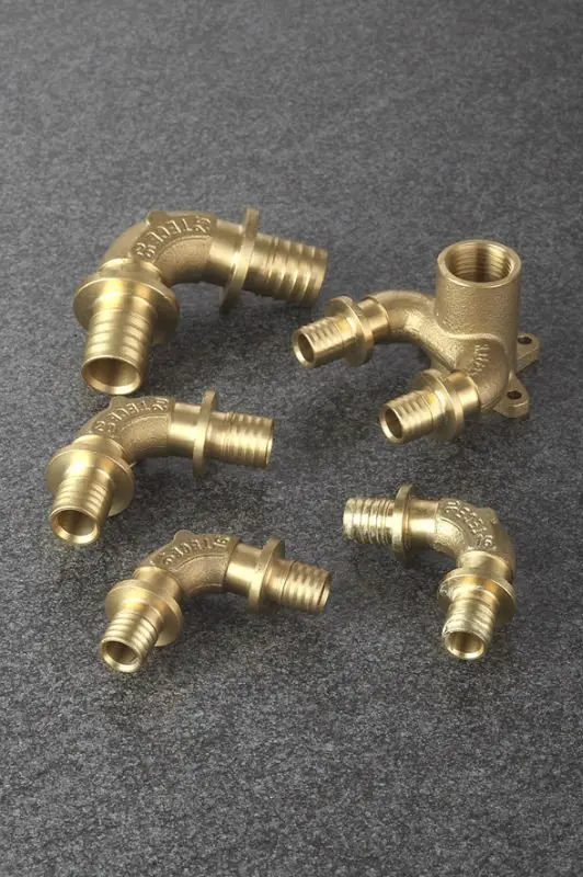 DZR Brass barb elbow fitting, View brass barb fitting, TECE Product