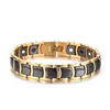High quality stainless steel ceramic tungsten ionic magnetic bracelet