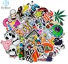 Custom decal, luggage sticker static cling sticker transparentno vinyl sheets