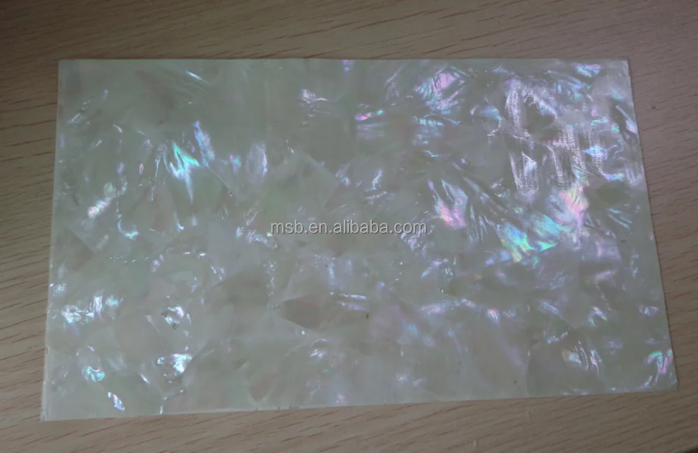 Whitelip Mother Of Pearl Shell Paper Veneer Inlay Furniture,Guitar