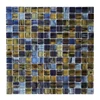 Tuscany italian elements blue and yellow mesh mounted mosaic wall tiles