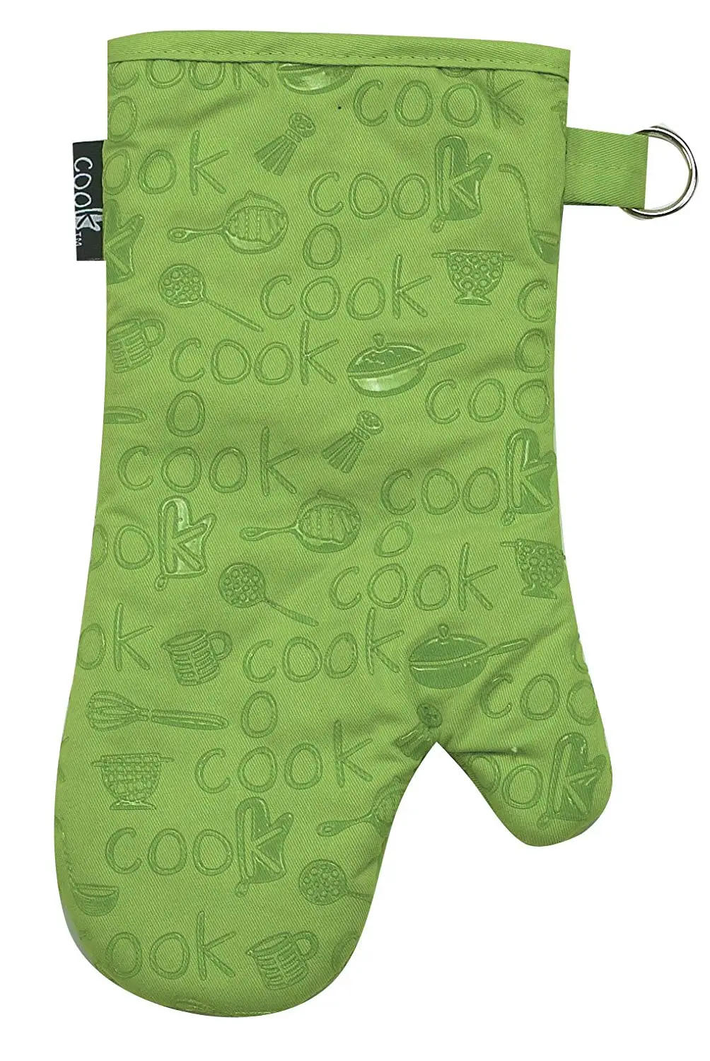 Kay Dee Designs Cook Collection Silicone Oven Mitt, Lime
