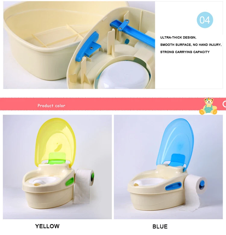 Baby Potty Toilet Bowl Cute Mini Training Pan Toilet Seat Children