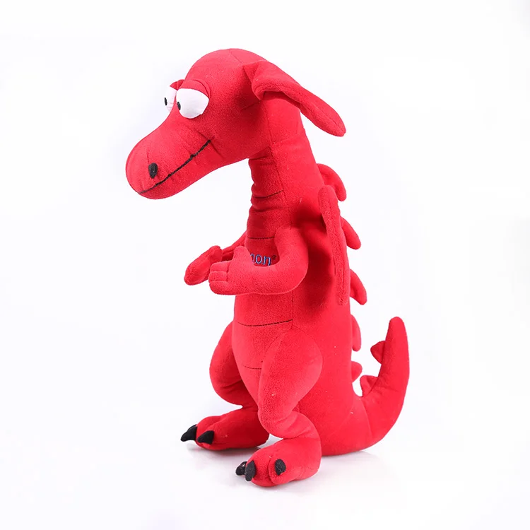 red dinosaur teddy