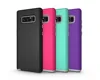 cell phone accessories factory wholesale Shockproof Electroplating buttons rugged case for galaxy note 8 case