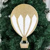 Dongguan handmade fire ball Christmas tree hanging hot-air ball