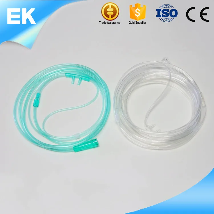 High quality clear and soft PVC medical nasal cannula
