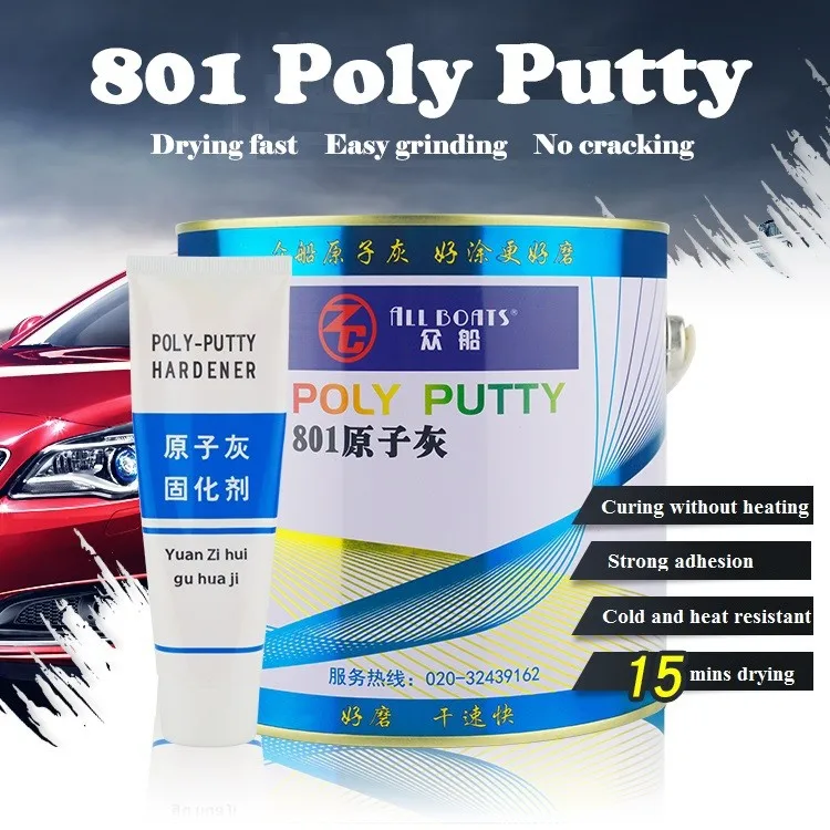 Automotive Repair Filling Polyputty Auto Body Filler Putty Polyester