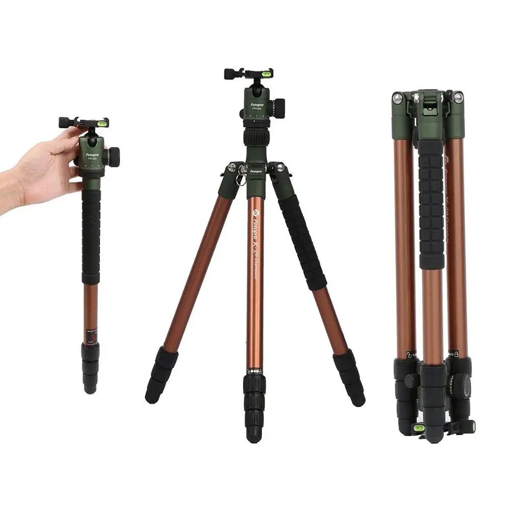
FOTOPRO Professional heavy duty aluminum mirrorless camera tripod for dslr Camera 